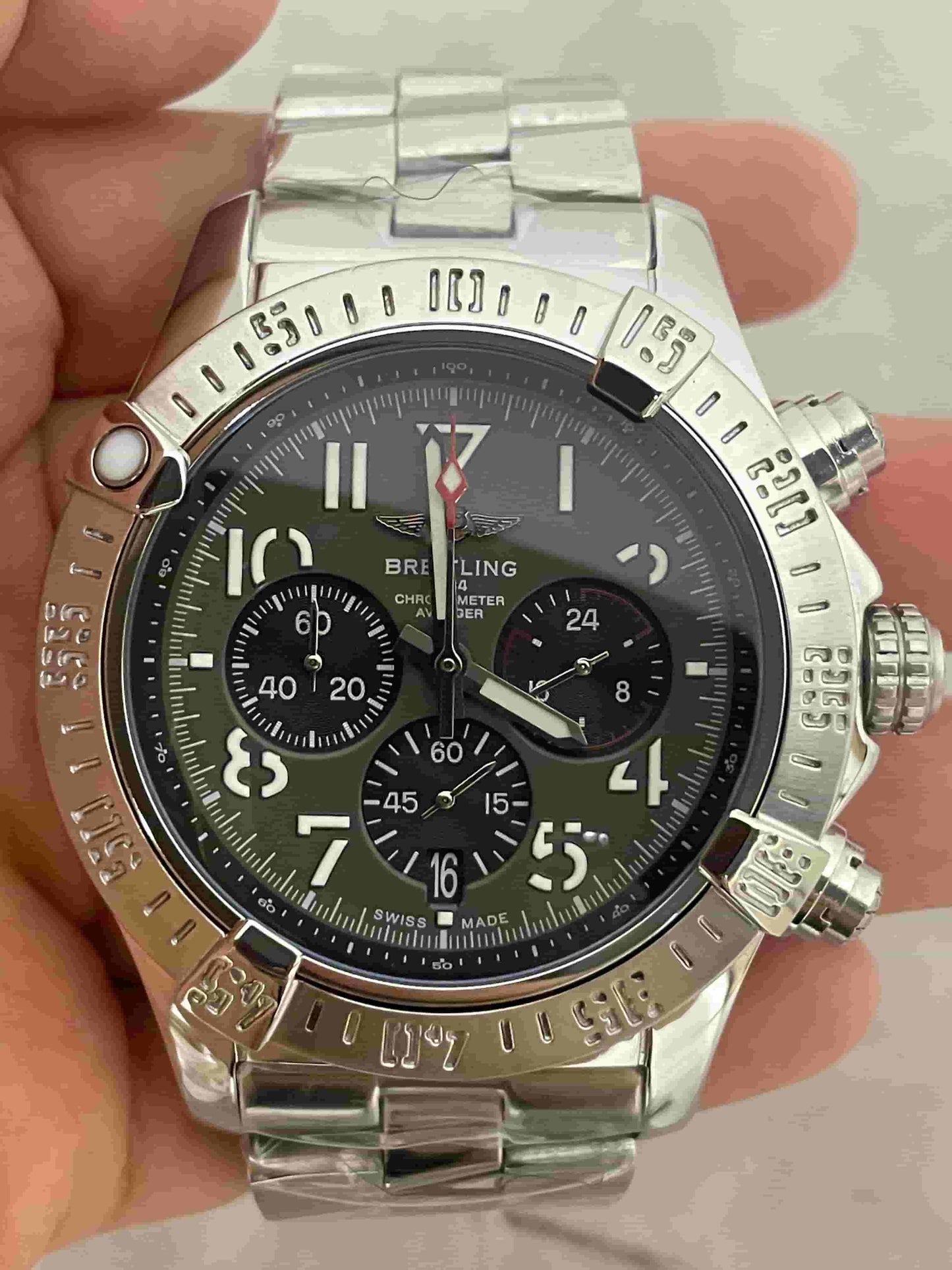 Replica Stainless Steel Japanese Vk63 Quartz Movement Watch BL81