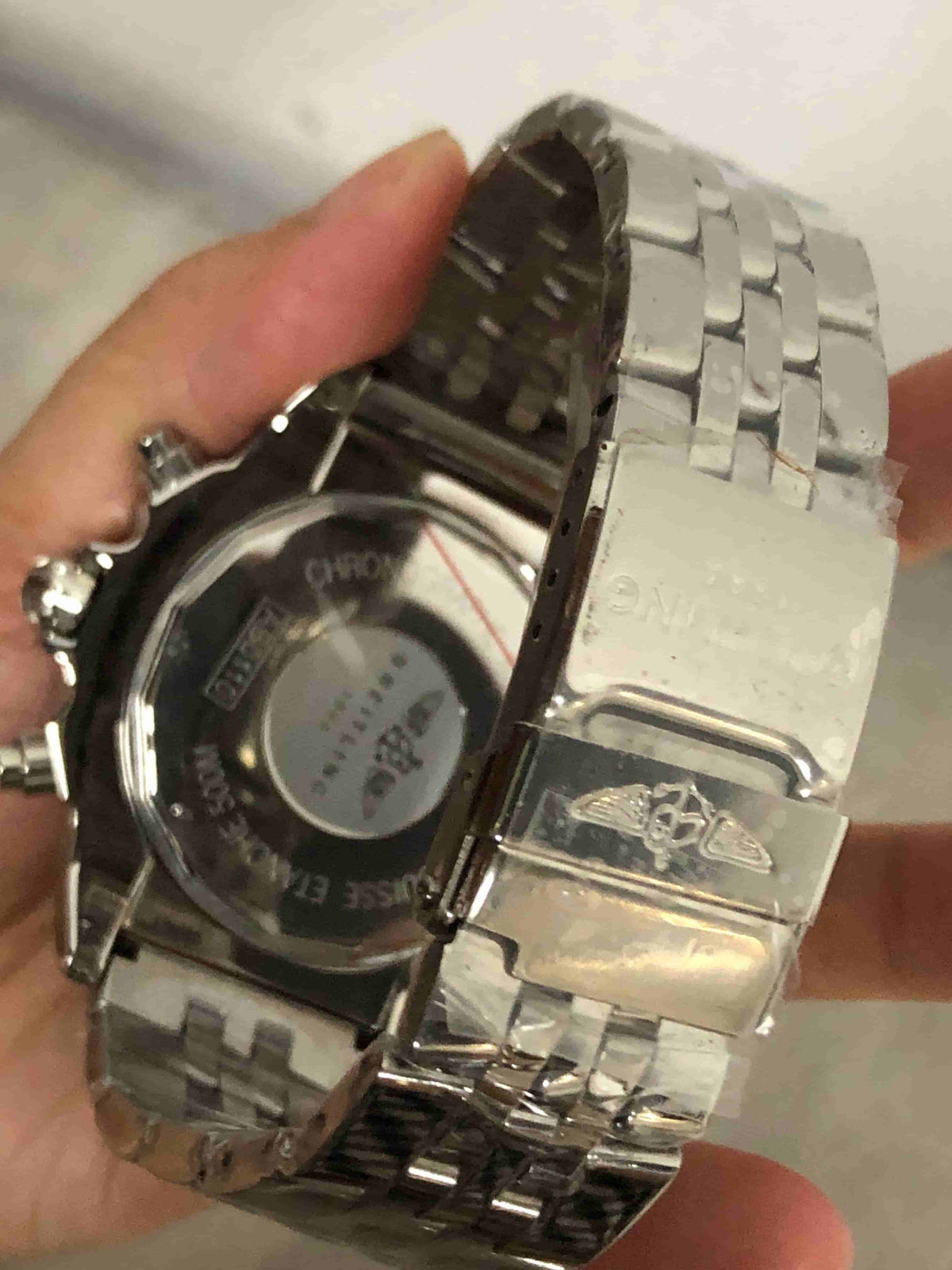 Replica Stainless Steel Japanese Vk Quartz Movement Watch BL208