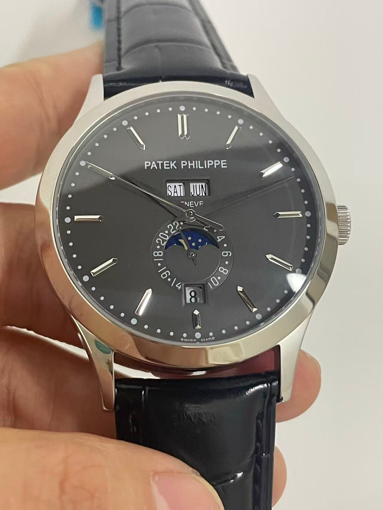 Replica Calatrava Stainless Steel Automatic Mechanical Watch 40mm