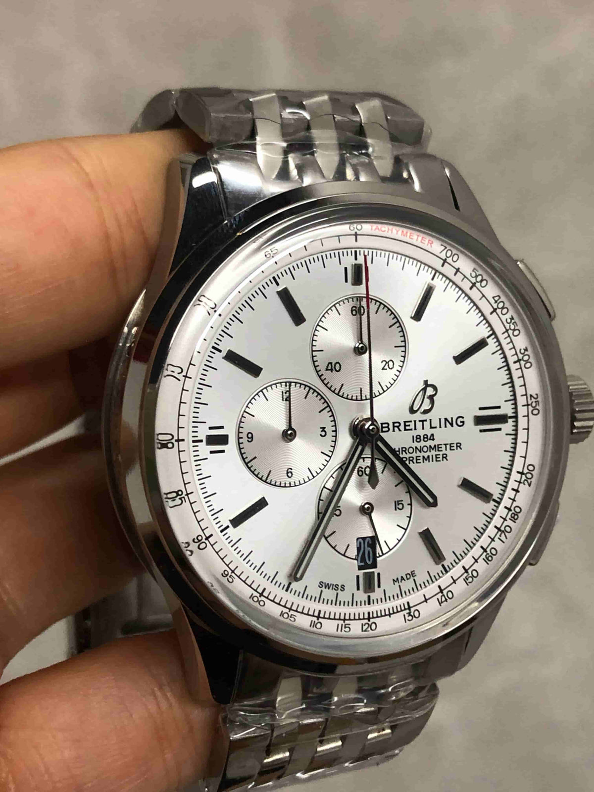 Replica Stainless Steel Japanese Vk63 Quartz Movement Watch BL130