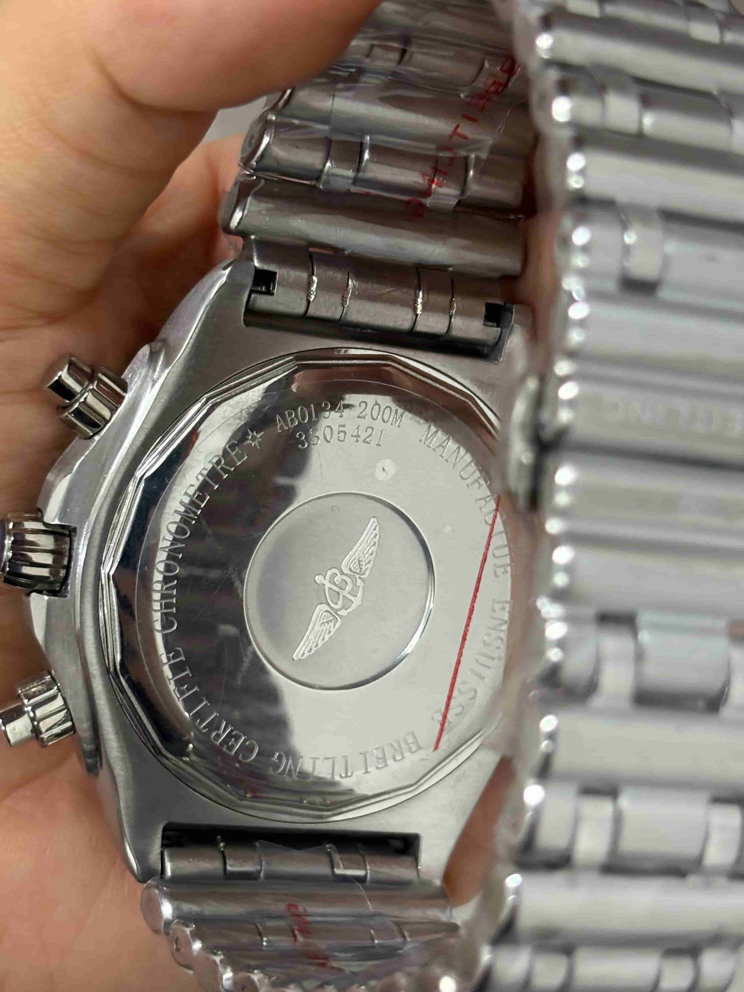 Replica Stainless Steel Japanese Vk63 Quartz Movement Watch BL95