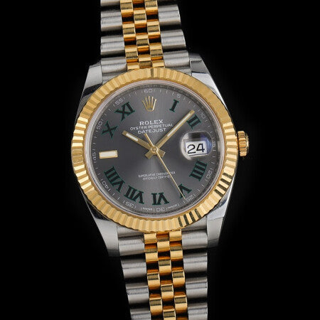 Automatic Watch for Men Replica Silver Gold DateJust 100515