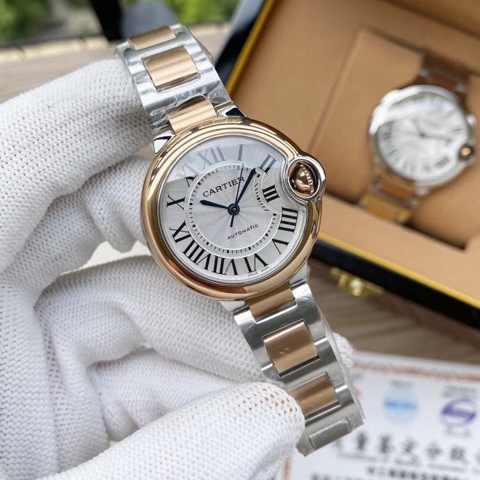 Replica Ballon Bleu 904l Stainless Steel Automatic Mechanical Watch 42mm/36mm/33mm-1