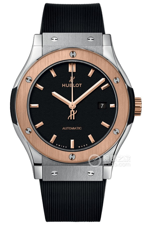 Luxury CLASSIC FUSION Automatic Watch for Men Mechanical Wristwatch Stainless Steel Rubber Strap 42mm Dial