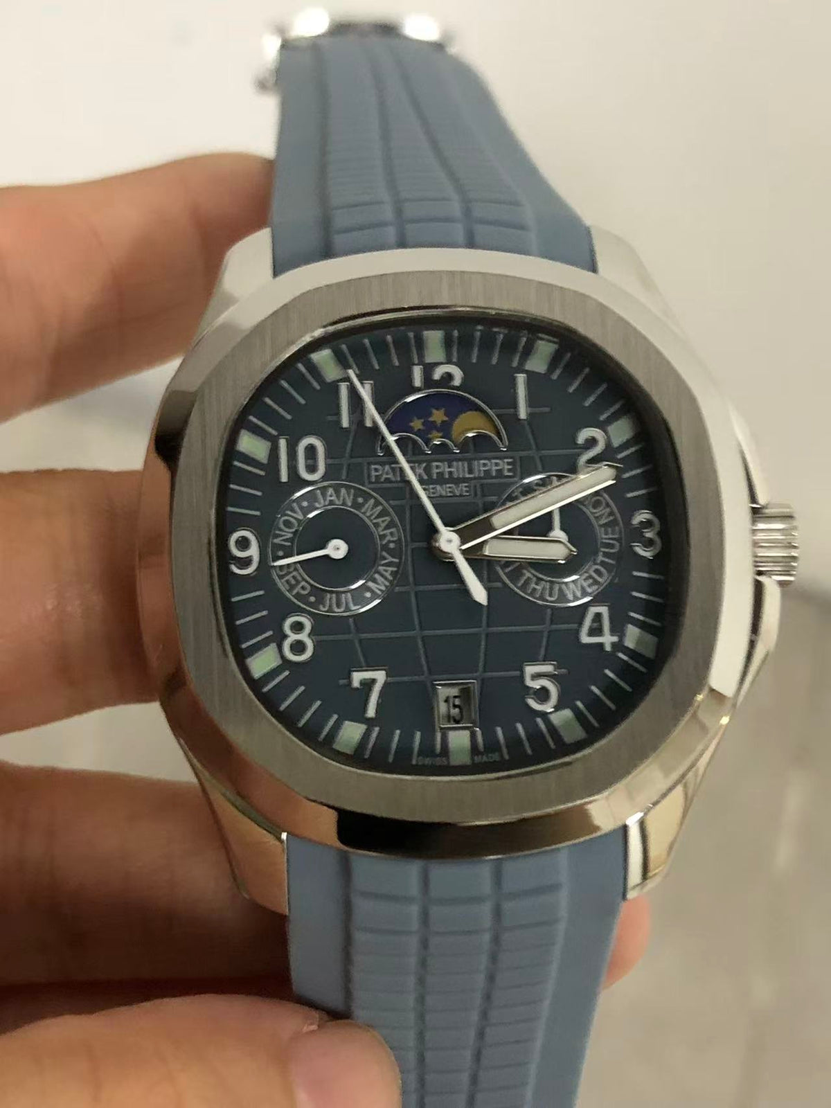 Replica AQUANAUT Stainless Steel Automatic Mechanical Watch 40mm