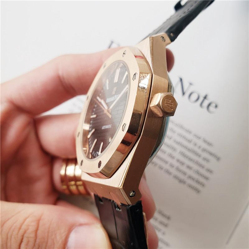Automatic Mechanical Watch for Men Replica Stainless Steel Leather 41mm