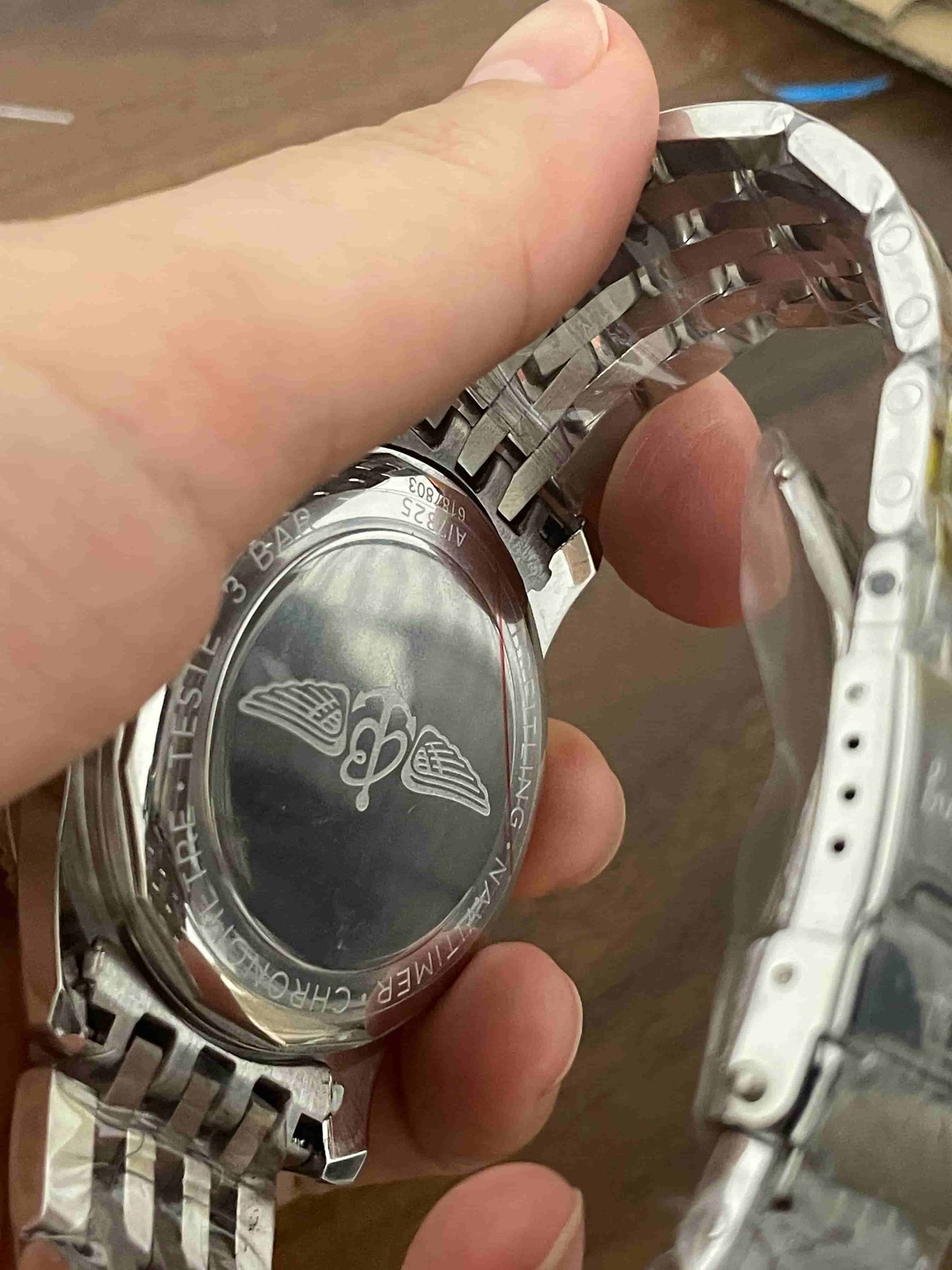 Replica Stainless Steel Mechanical Watch BL240