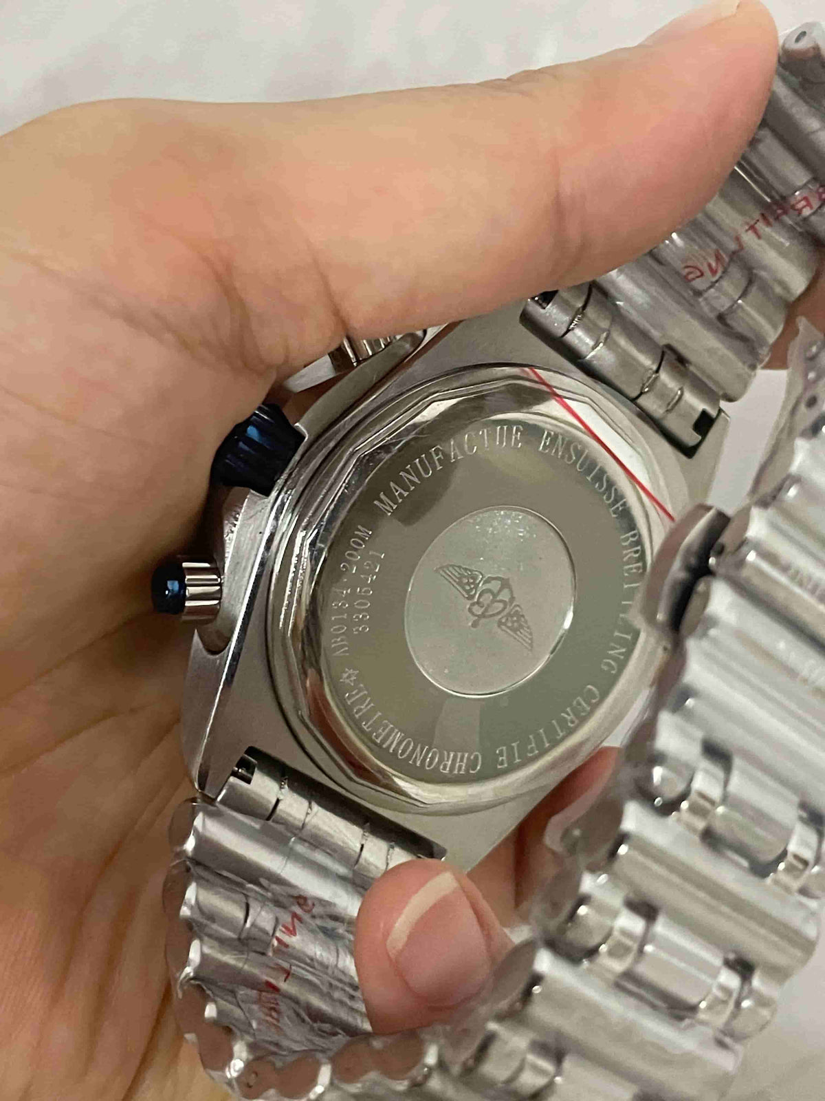 Replica Stainless Steel Japanese Vk63 Quartz Movement Watch BL98