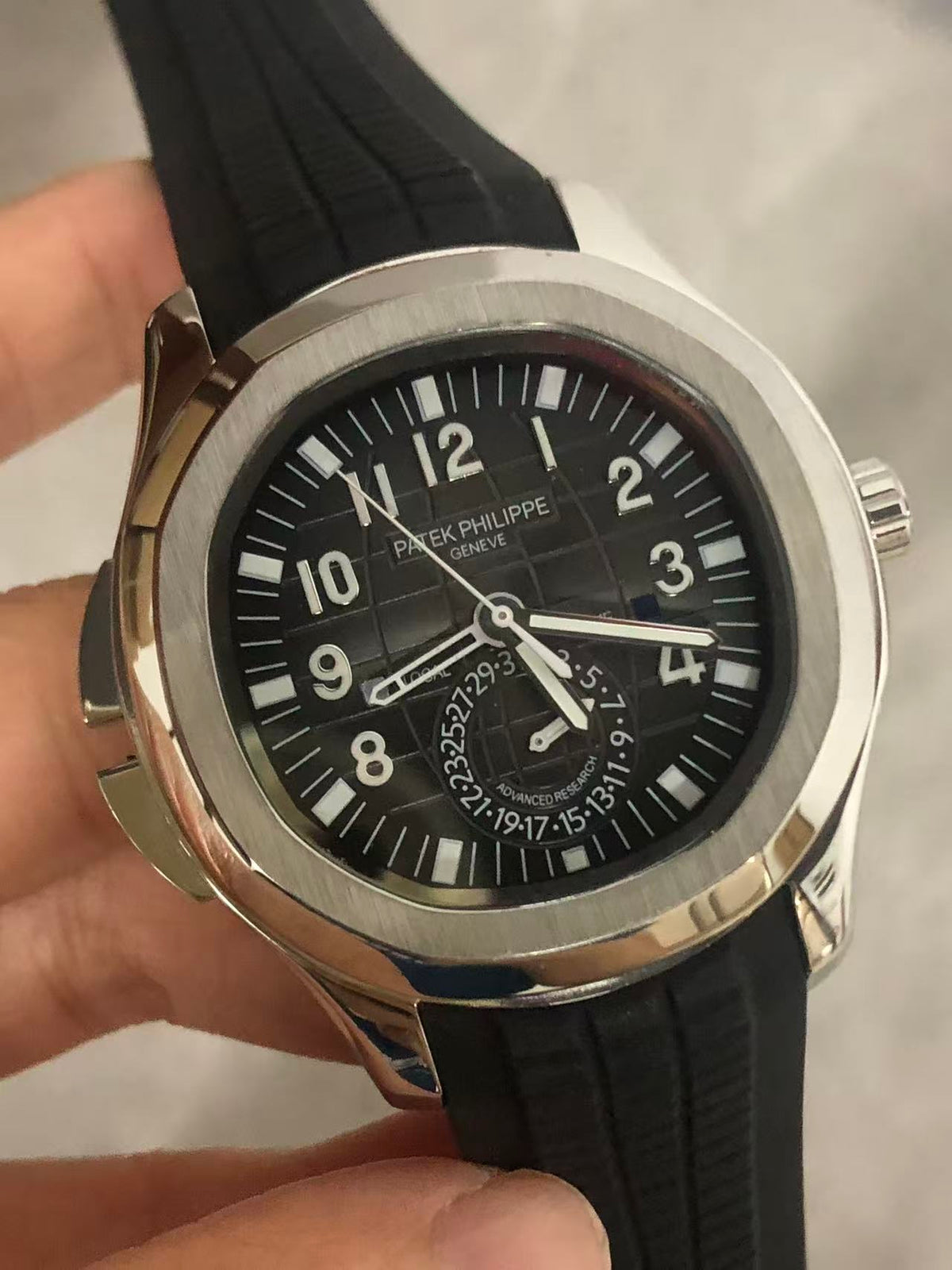 Replica 5164A-001 Stainless Steel Automatic Mechanical Watch 40mm