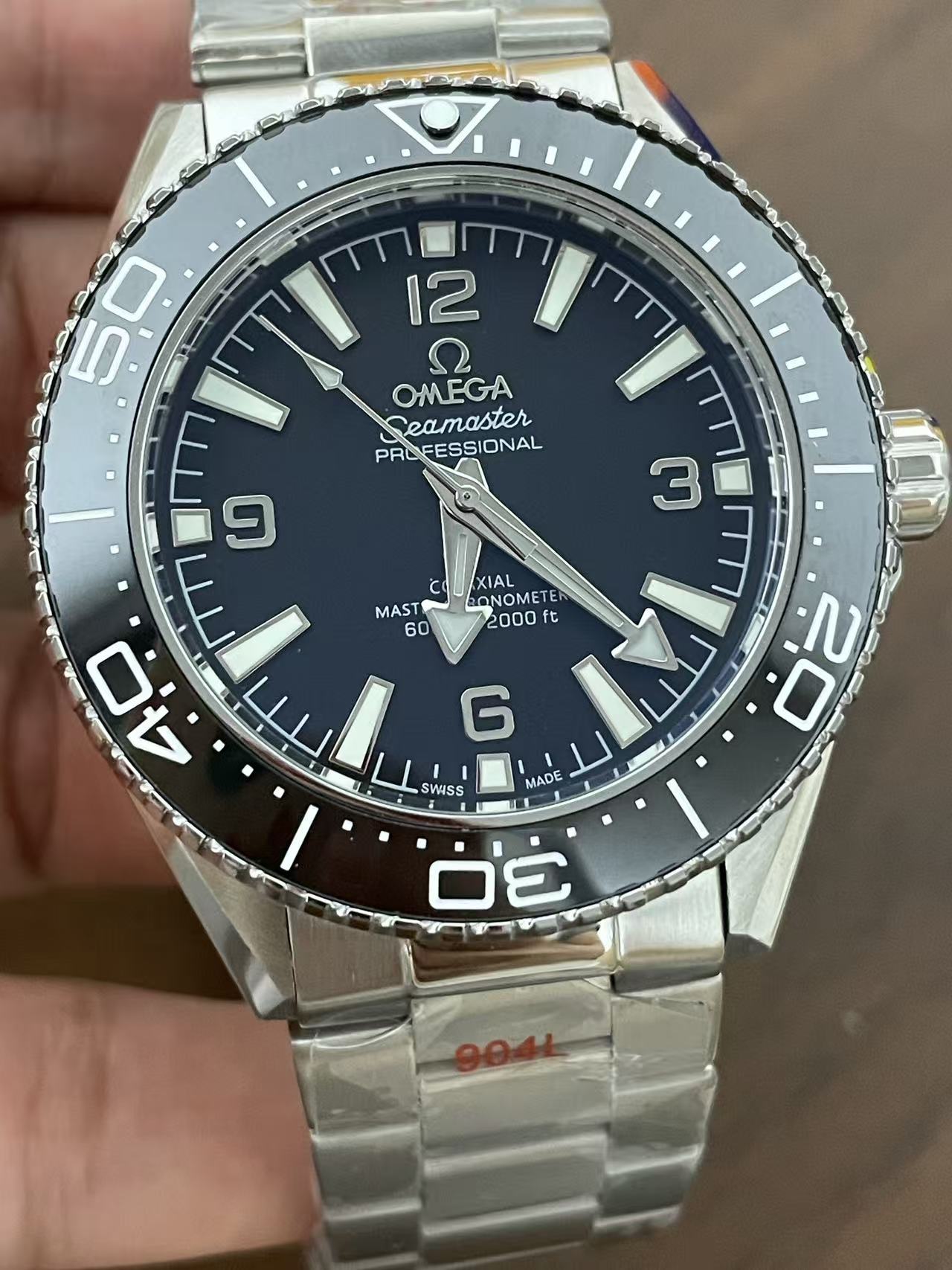 Replica Seamaster 600M Black Automatic Mechanical Mens Watches 42MM-1