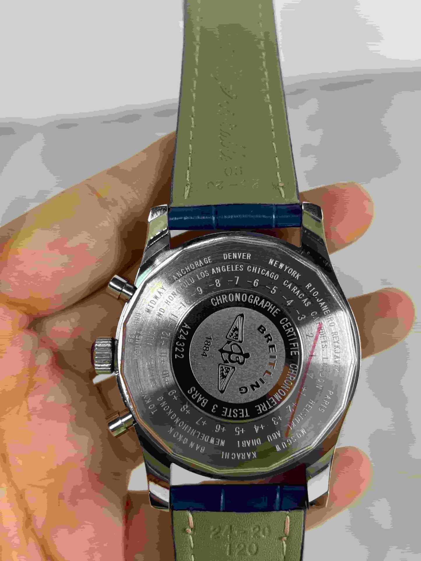 Replica Stainless Steel Japanese Vk63 Quartz Movement Watch BL63