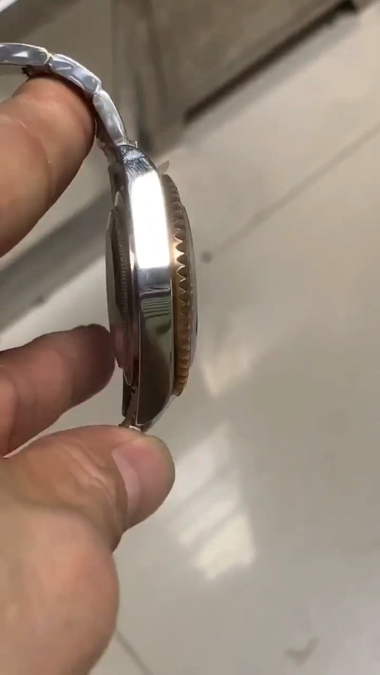 Automatic Watch Replica GMT Master II Rose Gold 100704