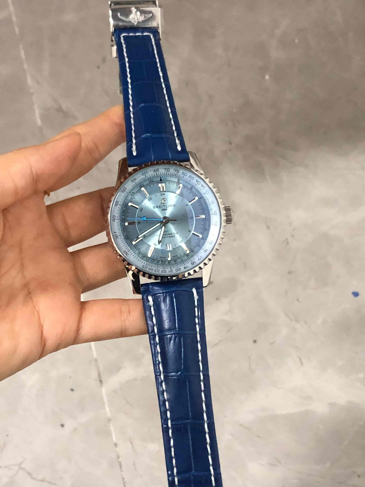 Replica Stainless Steel Japanese Vk Quartz Movement Watch BL175