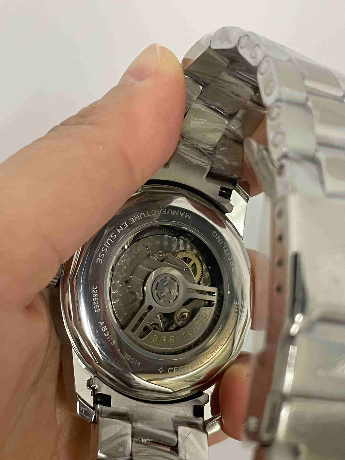 Replica Stainless Steel Mechanical Watch BL238