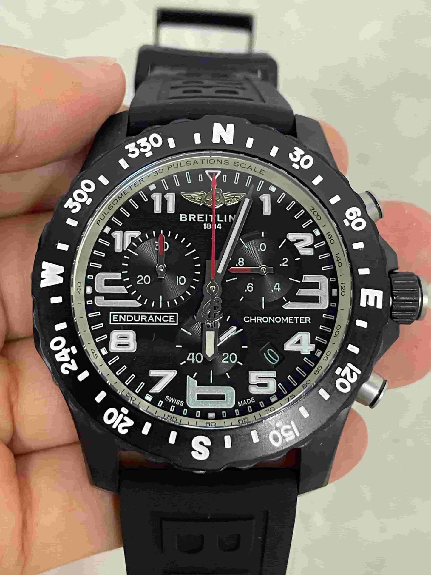Replica Stainless Steel Japanese Vk63 Quartz Movement Watch BL94