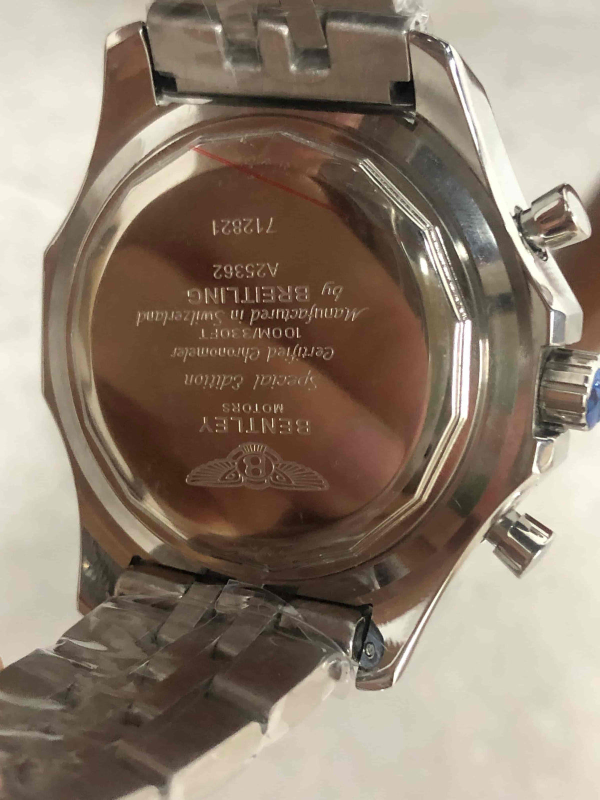 Replica Stainless Steel Japanese Vk63 Quartz Movement Watch BL50