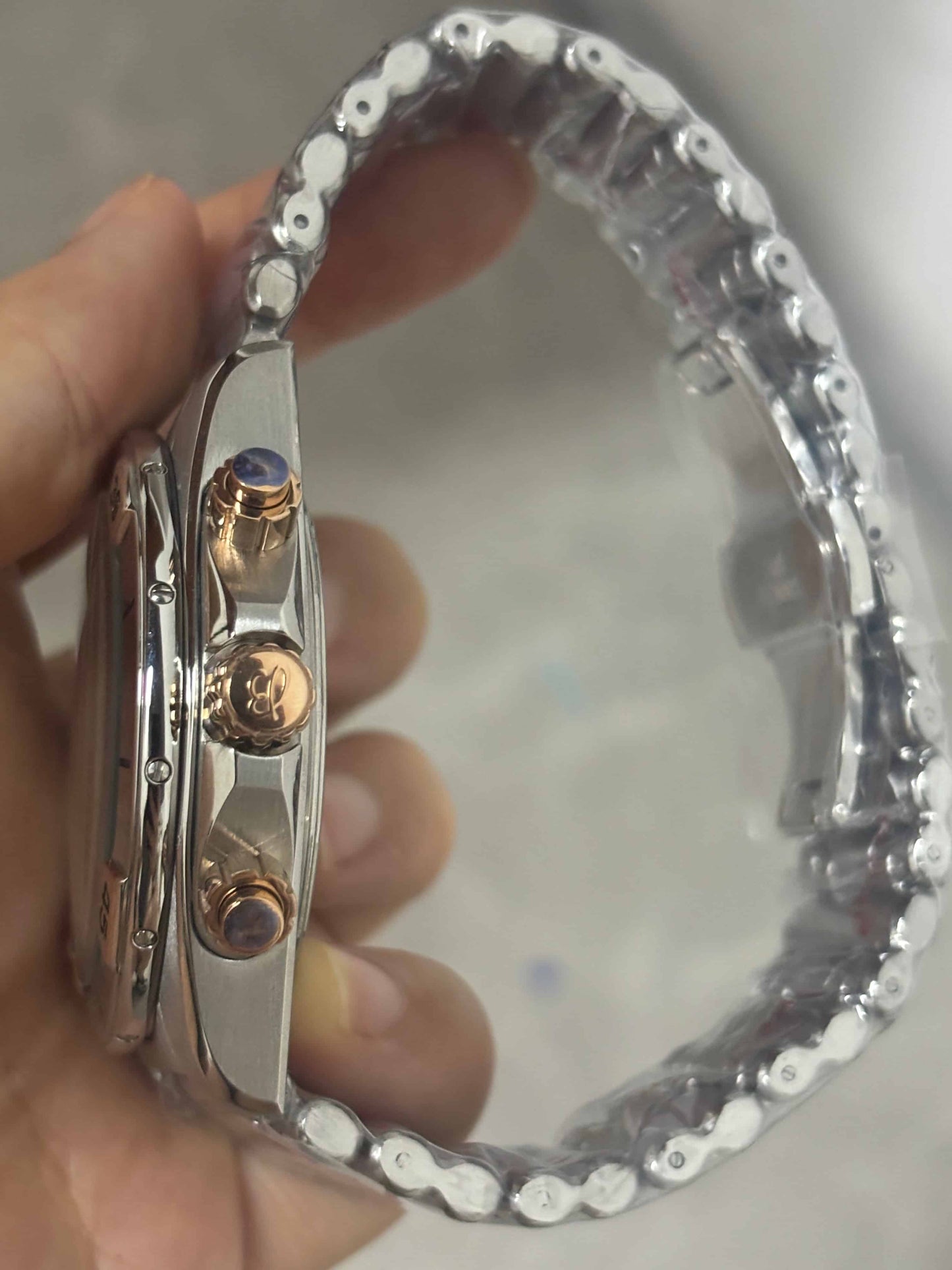 Replica Stainless Steel Japanese Vk Quartz Movement Watch  BL186
