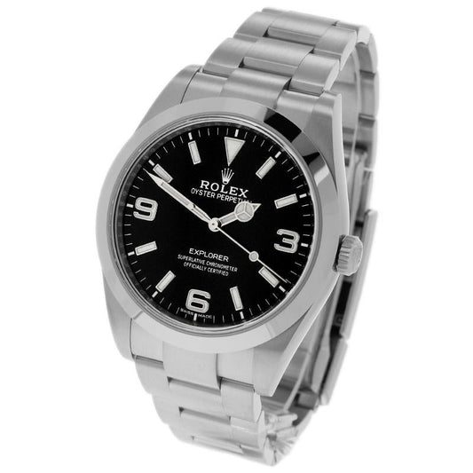Luxury Automatic Watch for Men Mechanical Wristwatch Stainless Steel Explorer Oyster Perpetual 100301