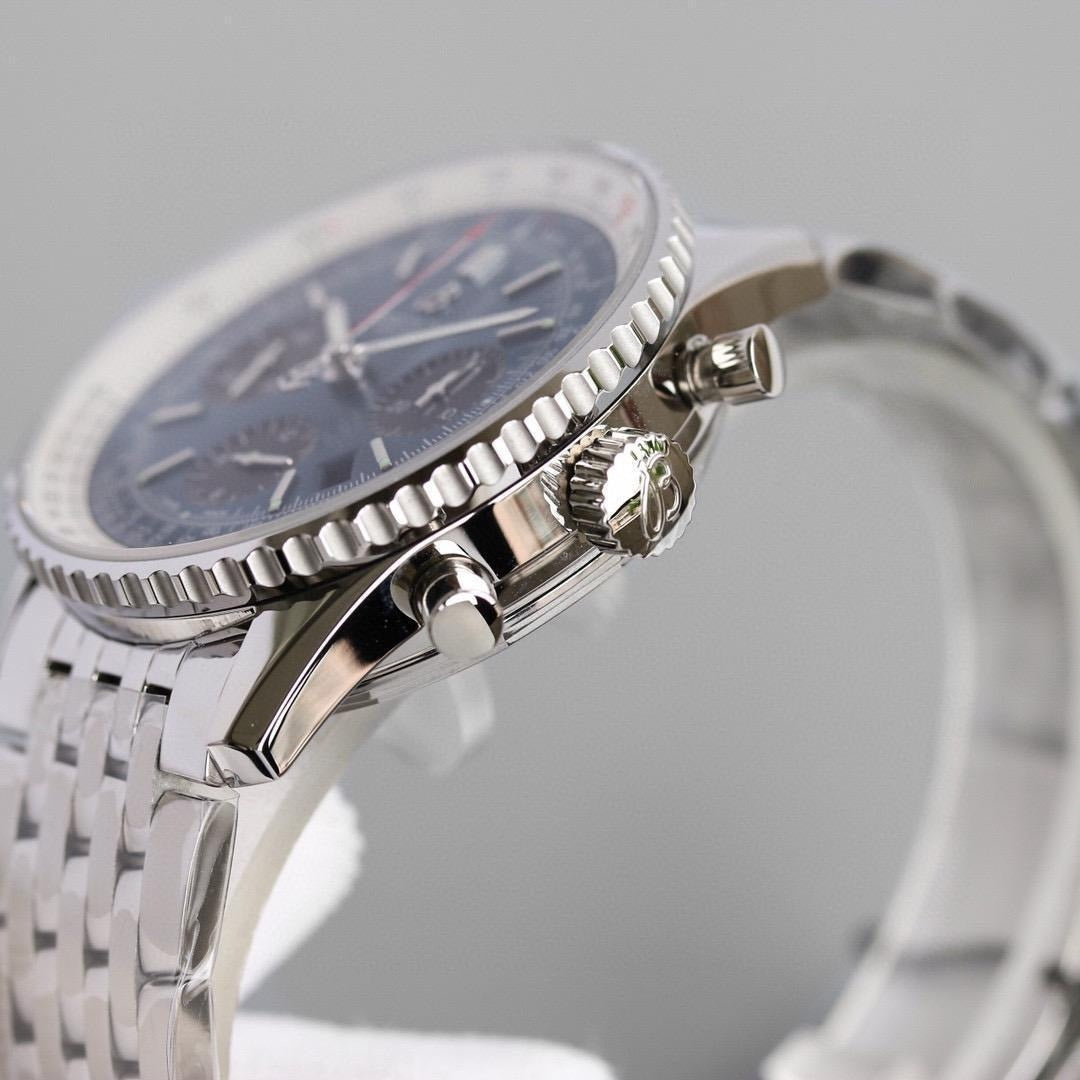 Replica Aviation Timing B01 46MM Stainless Steel Watch