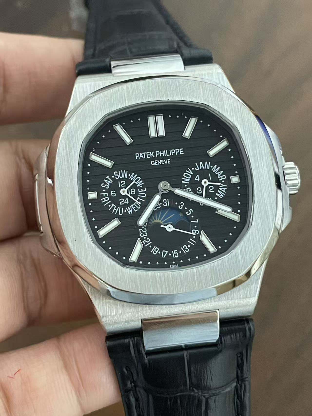 Replica NAUTILUS Stainless Steel Automatic Mechanical Watch 40mm