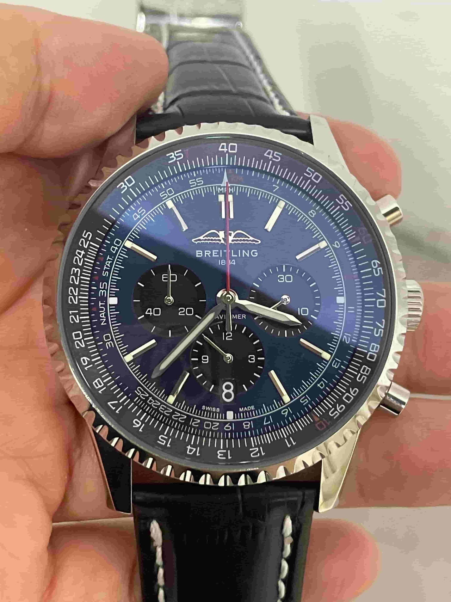Replica Stainless Steel Japanese Vk Quartz Movement Watch BL227