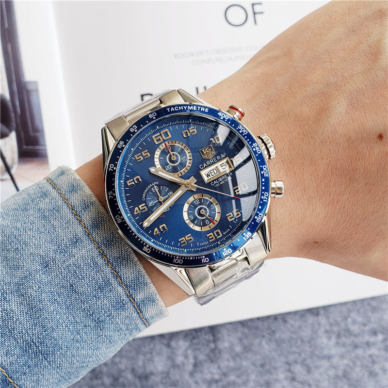 Replica 44mm Carrera Calibre 16 Automatic Mechanical Watches for Men CV2A1V