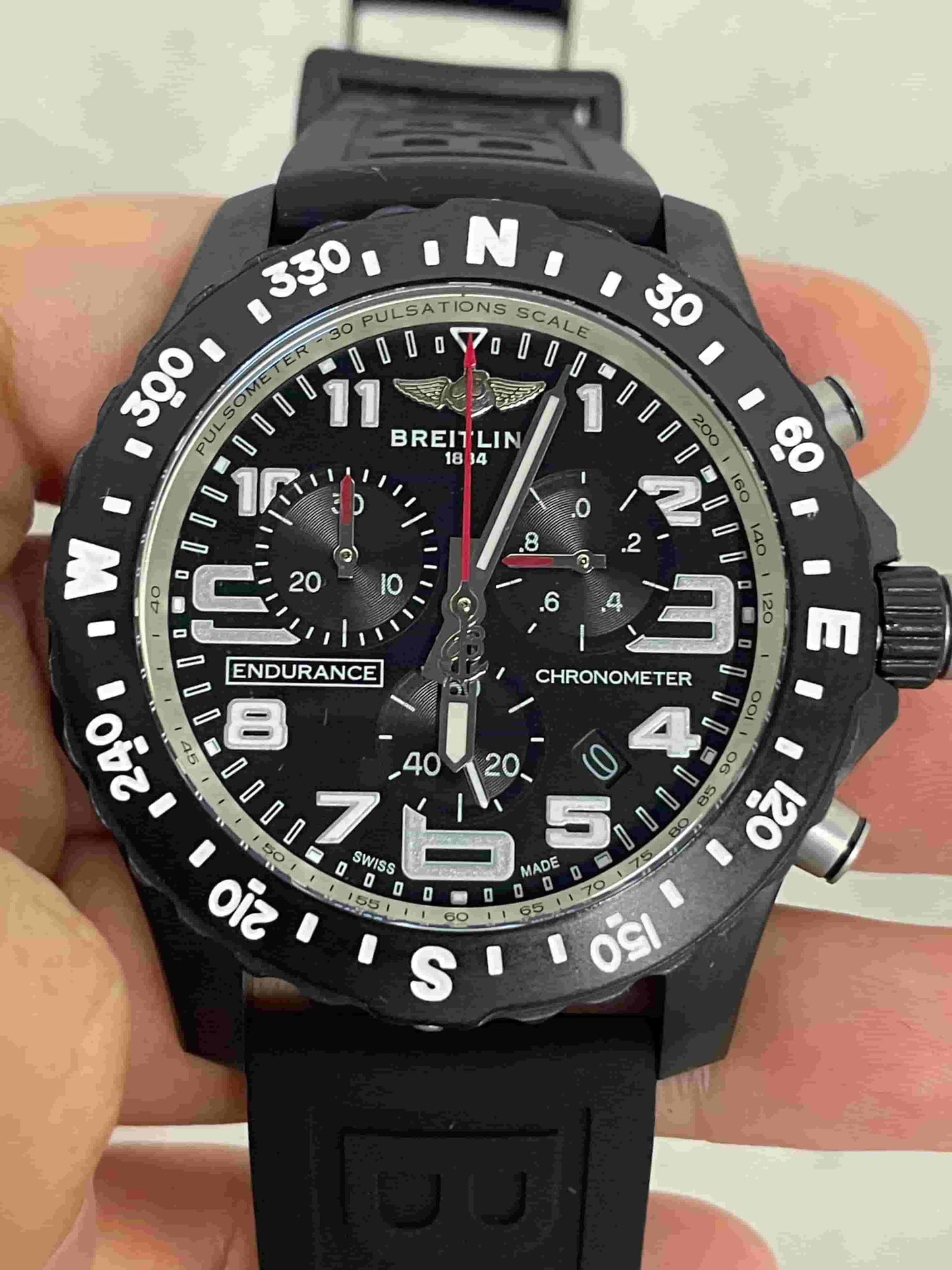 Replica Stainless Steel Japanese Vk63 Quartz Movement Watch BL94