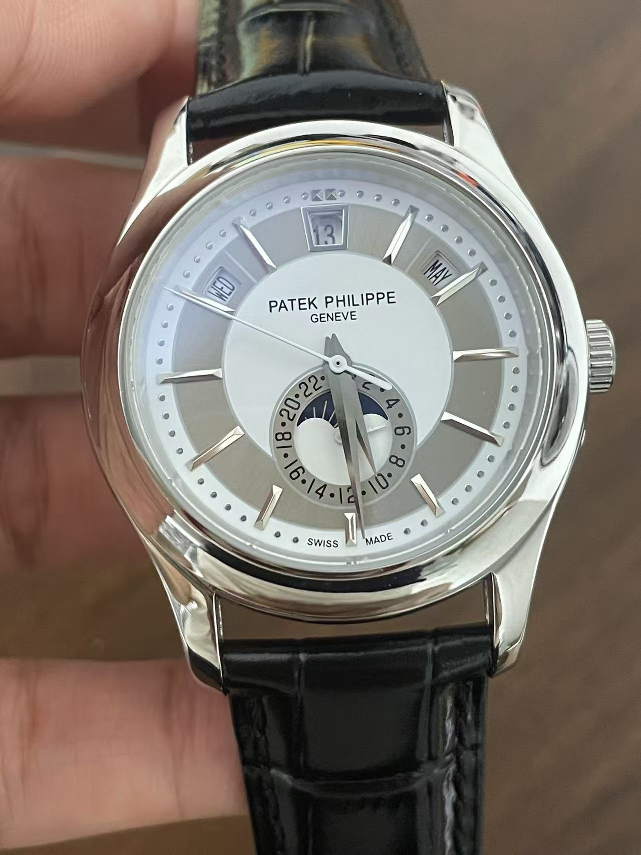 Replica 5205R 904l Stainless Steel Automatic Mechanical Watch 40mm
