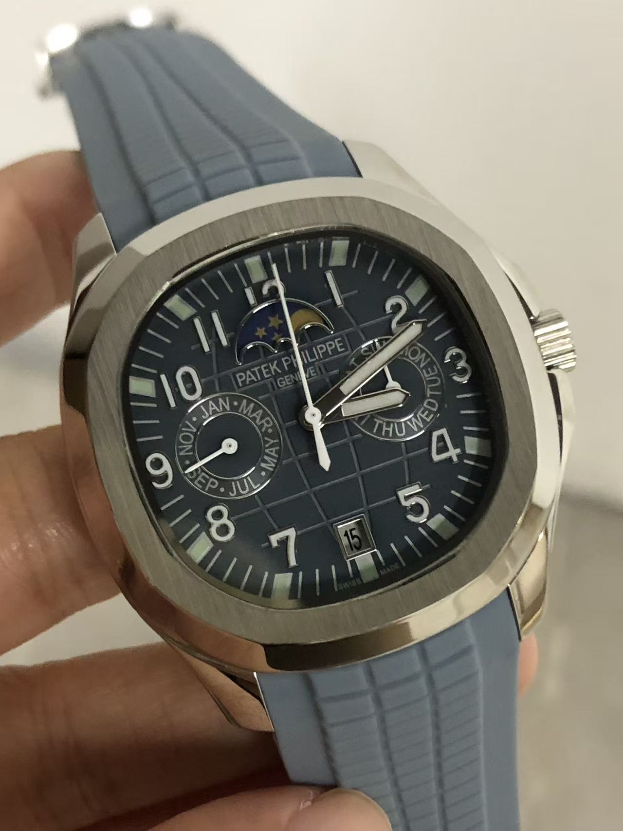 Replica AQUANAUT Stainless Steel Automatic Mechanical Watch 40mm