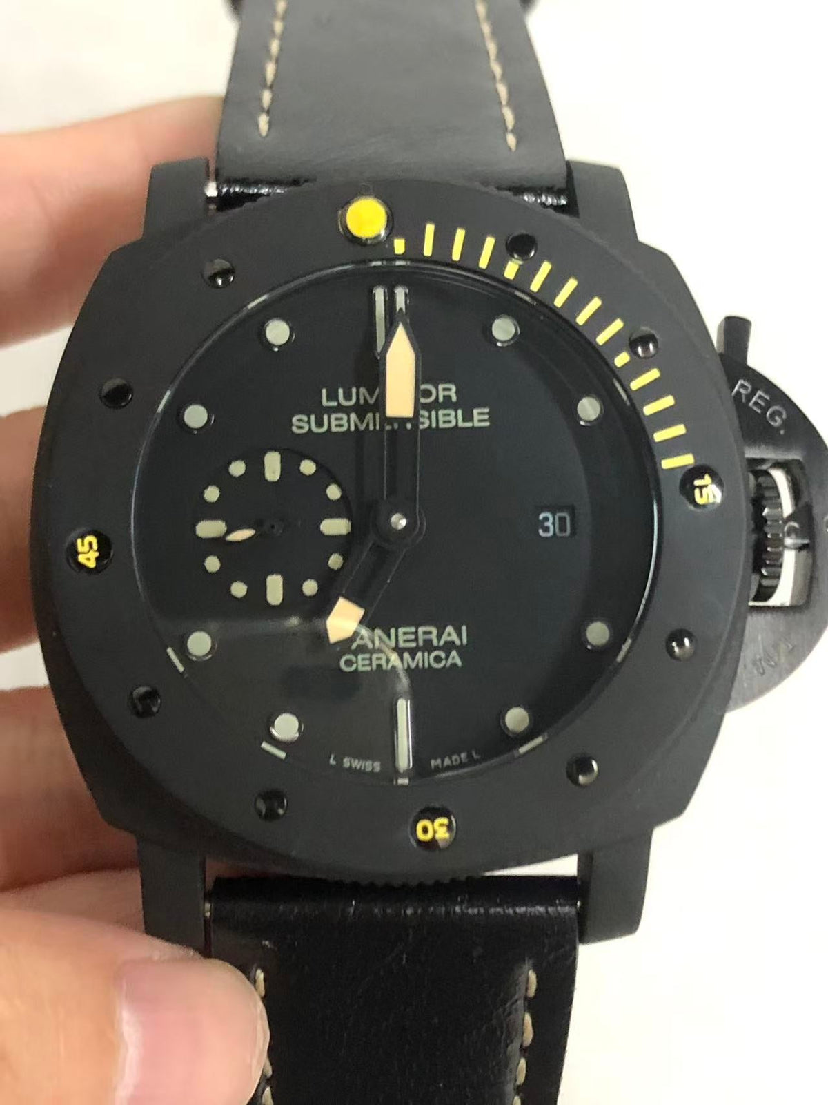 Replica SUBMERSIBLE 904L Stainless Steel Automatic Mechanical Watch Mens Watches 47mm