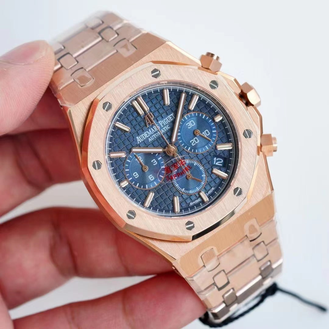 Replica Royal Oak 904l Stainless Steel Quartz Watch for Men 42mm