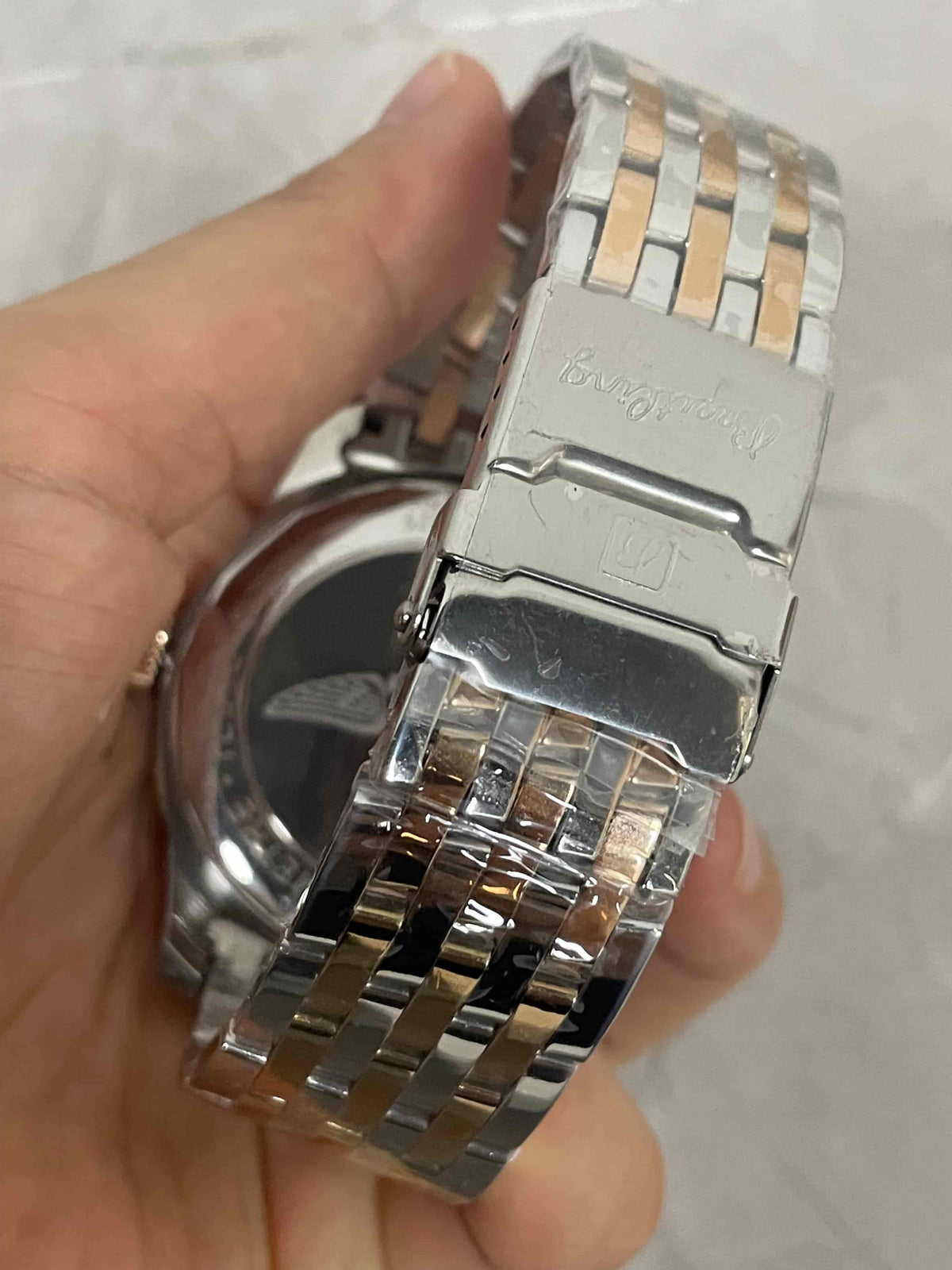 Replica Stainless Steel Japanese Vk63 Quartz Movement Watch BL84