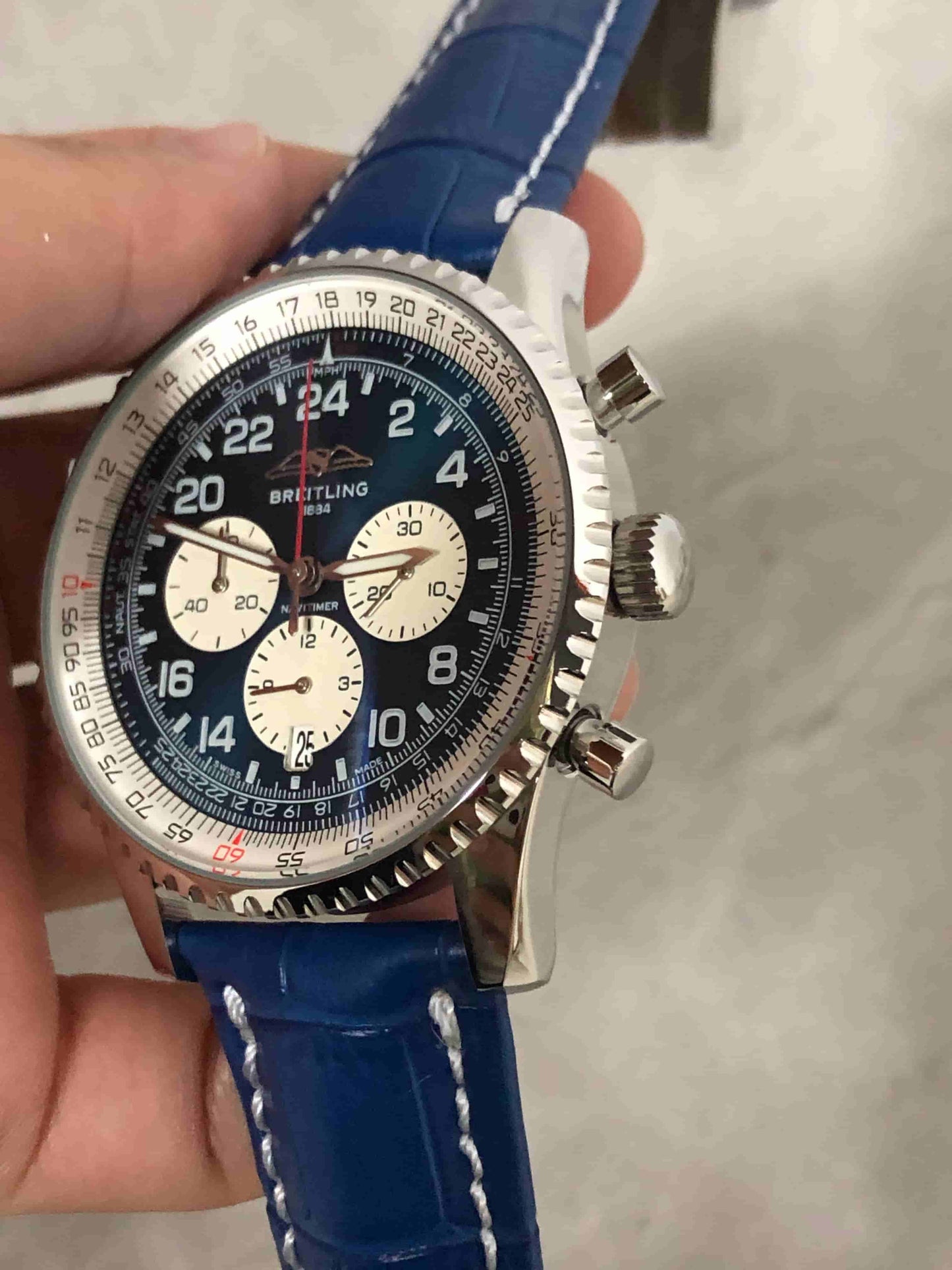 Replica Stainless Steel Japanese Vk Quartz Movement Watch BL221