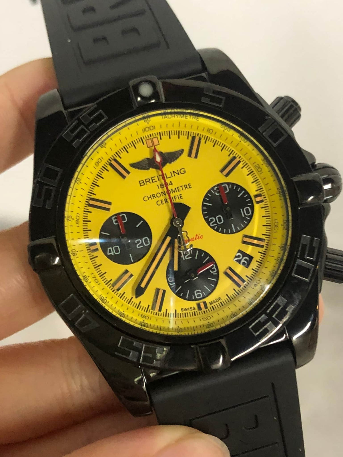Replica Stainless Steel Japanese Vk63 Quartz Movement Watch BL09