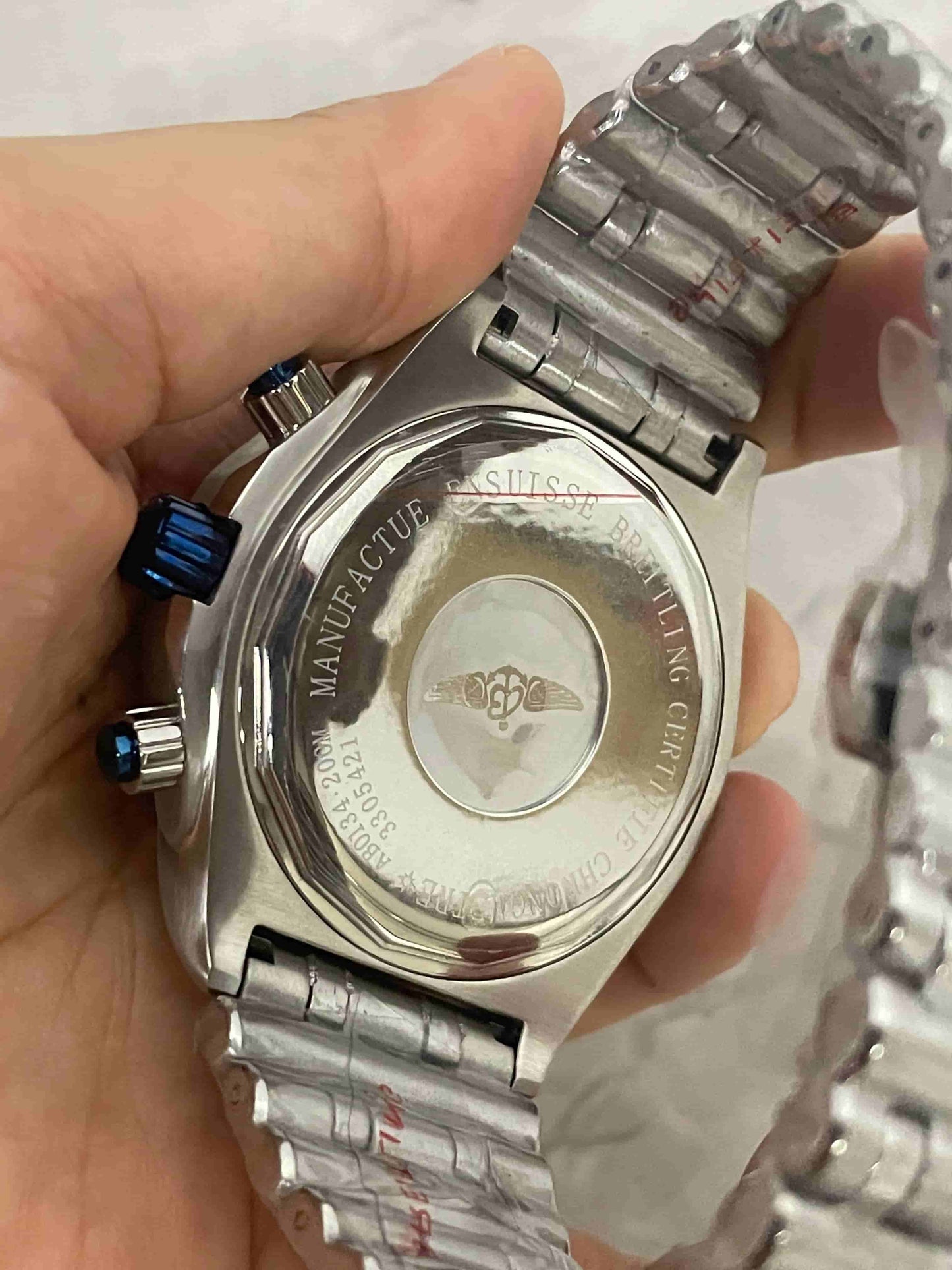 Replica Stainless Steel Japanese Vk63 Quartz Movement Watch BL80