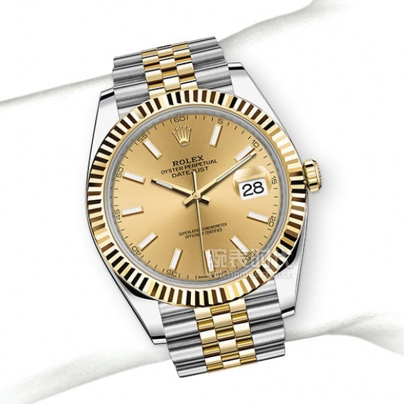 Automatic Watch for Men Replica DateJust Silver Gold Dial