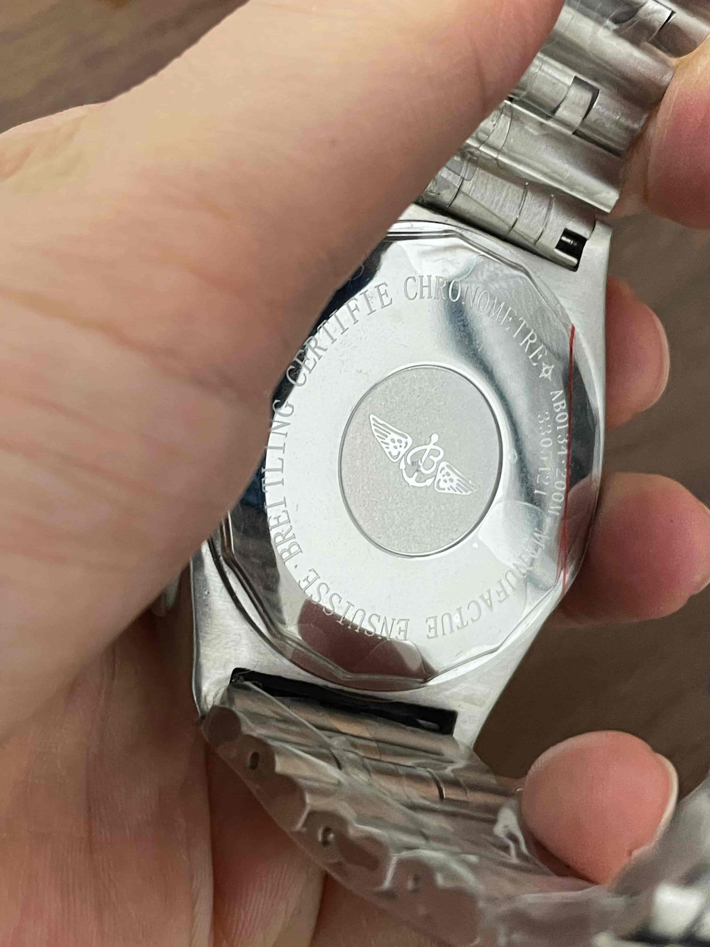 Replica Stainless Steel Japanese Vk Quartz Movement Watch BL246
