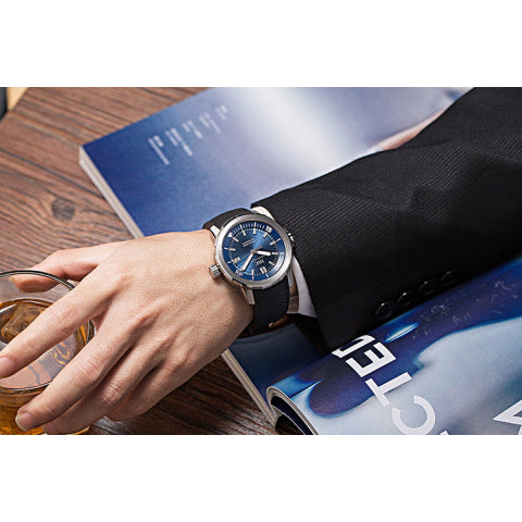 Replica Marine Series Automatic Mechanical Watch Blue Dial IW01
