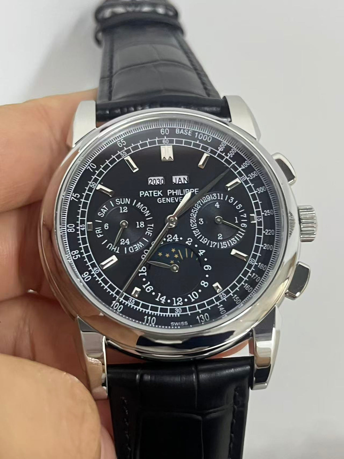 Replica Calatrava Stainless Steel Automatic Mechanical Watch 40mm