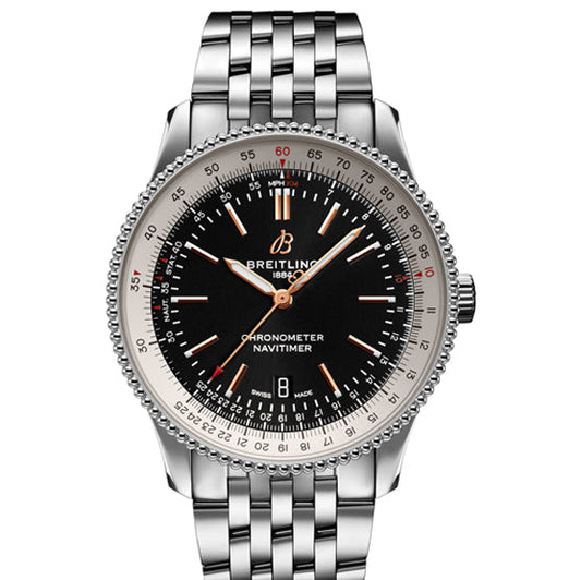 Replica Aviation Timing B01 46MM Stainless Steel Watch