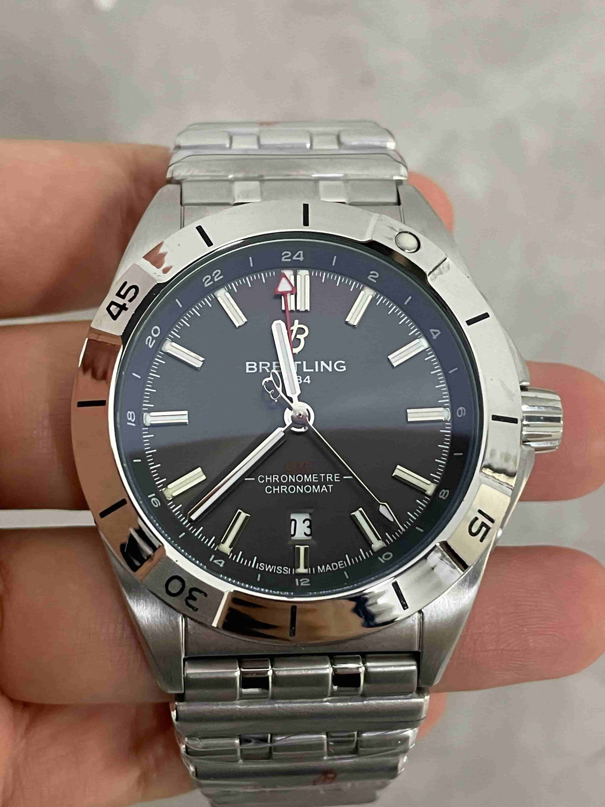 Replica Stainless Steel Mechanical Watch  BL105