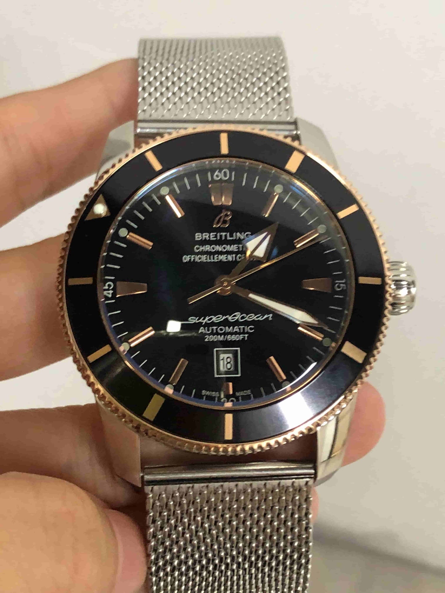 Replica Stainless Steel Mechanical Watch BL220