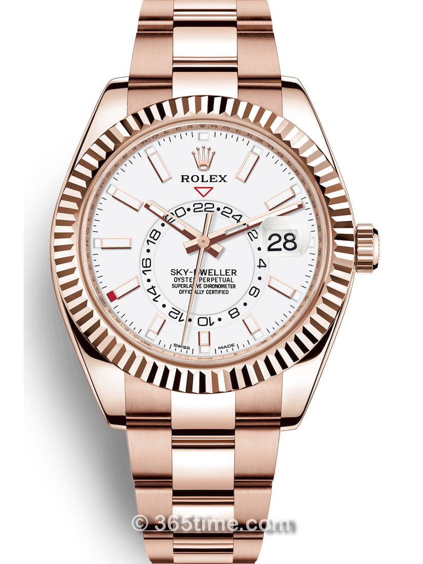 Automatic Watch for Men Replica Sky Dweller All Gold Dial 40mm R0612013