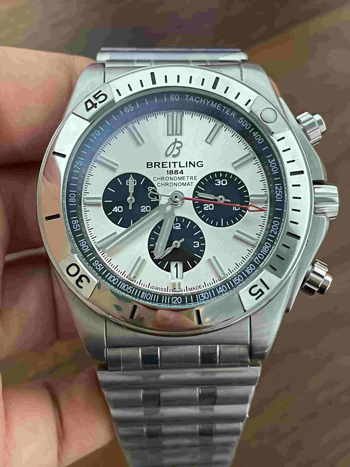 Replica Stainless Steel Japanese Vk Quartz Movement Watch BL246