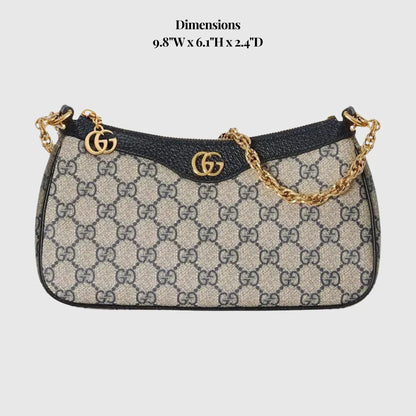 Canvas Patterned Shoulder Bag-18 mysite