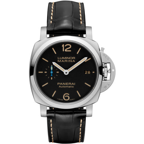 904l Stainless Steel Automatic Mechanical Watch leather strap Mens Watches 44MM PAM01112