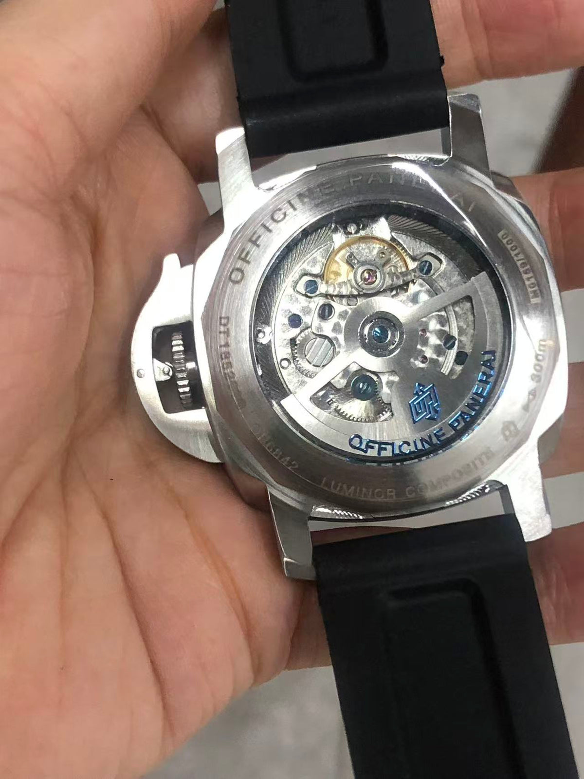 Replica LUMINOR 904L Stainless Steel Automatic Mechanical Watch Mens Watches 45mm
