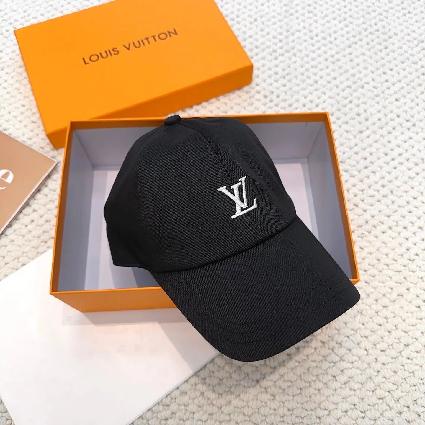 Classic Embroidered Baseball Cap | Minimalist Luxury Style Adjustable Hat-s2 mysite