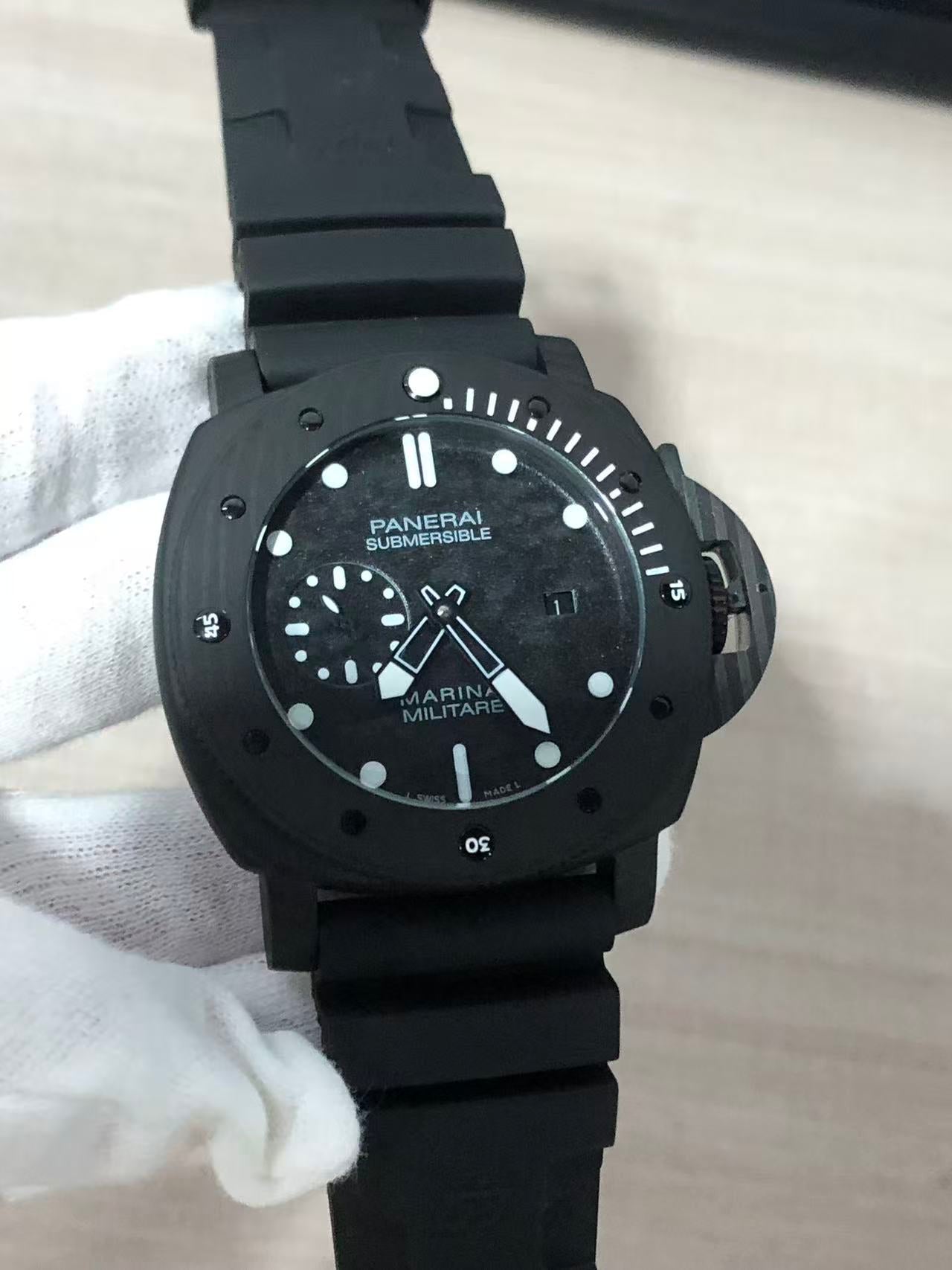 Replica SUBMERSIBLE 904L Stainless Steel Automatic Mechanical Watch Mens Watches 47MM PAM00979