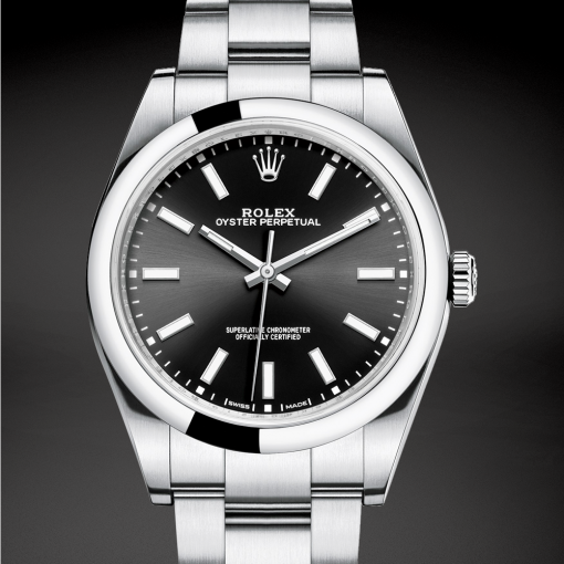 Automatic Watch Replica Oyster Black 061322